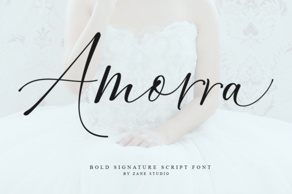 Amorra Script Review: A Calm Script Font with Bold Elegance
