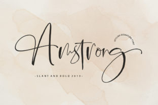 Amstrong Script: A Signature Typeface for Web-First Branding