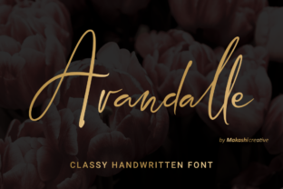 Arandalle Script: A Handwritten Font Worth Testing in Real Branding Work