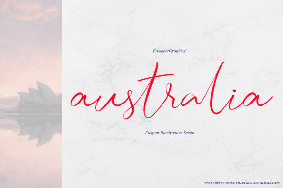 Australia Script: The Fountain Pen Font That Makes Branding Feel Personal