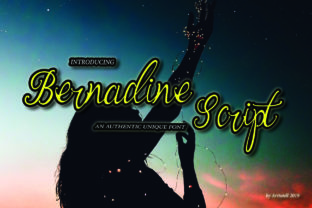 Bernadine Script: A Handmade Seller’s Go-To Calligraphy Font