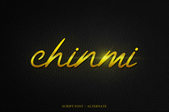 Chinmi Script: A Refined Typeface for Editorial Design and Publishing