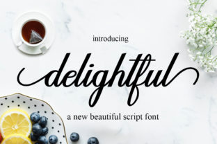 Delightful Script: A Handcrafted Typeface for Real Branding Work