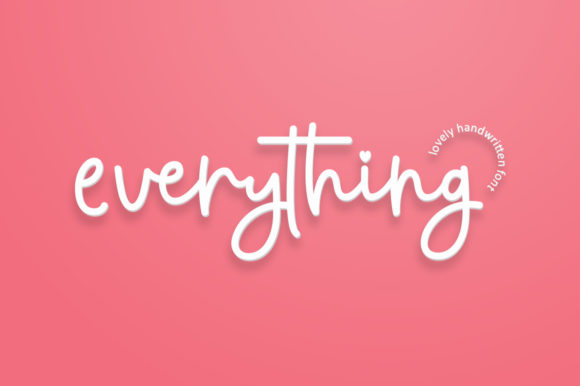 Everything Script Brings Handcrafted Charm to Modern Branding