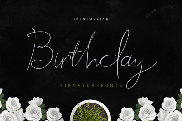 How a Handwritten Font Like Birthday Script Can Elevate Your Brand Identity
