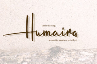 Humaira Script: A Signature Font for Real Branding Work