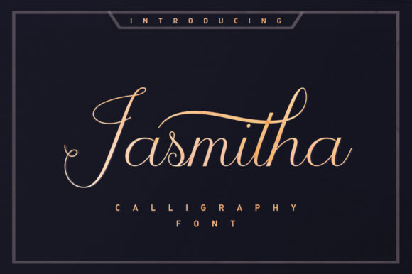 Jasmitha Script: A Handwritten Font for Real Branding Work