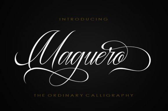 Maguero Script Brings Character to Modern Branding Projects