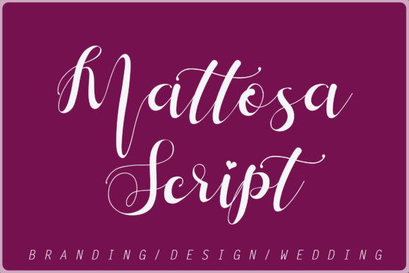 Mattosa Script: A Handwritten Font That Builds Trust for Your Small Business