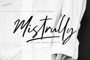 Mistrully Script Brings Handwritten Warmth to Digital Brand Layouts