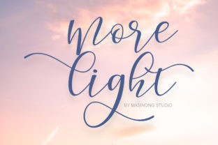 Morelight Script: A Display Font That Puts Handwritten Soul Into Branding
