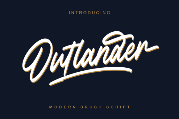 Outlander Brush Script: A Typeface That Brings Vintage Soul to Web Design