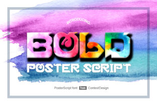 Poster Script: The Bold Font That Transformed My Small Business