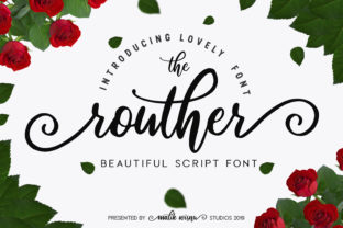 Routher Script: A Modern Script Font for Your Brand Identity