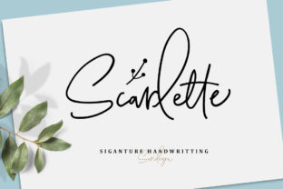 Scarlette Script: A Signature Script Font for Campaign Impact