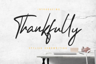 Thankfully Script: A Handwritten Font That Strengthens Campaign Visuals
