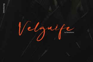 Velgiufe Script: A Handwritten Font Built for Digital Design and Brand Tone